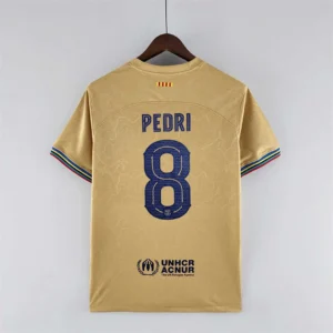 Maglia FC Barcelona Oro 2022-2023 Pedri