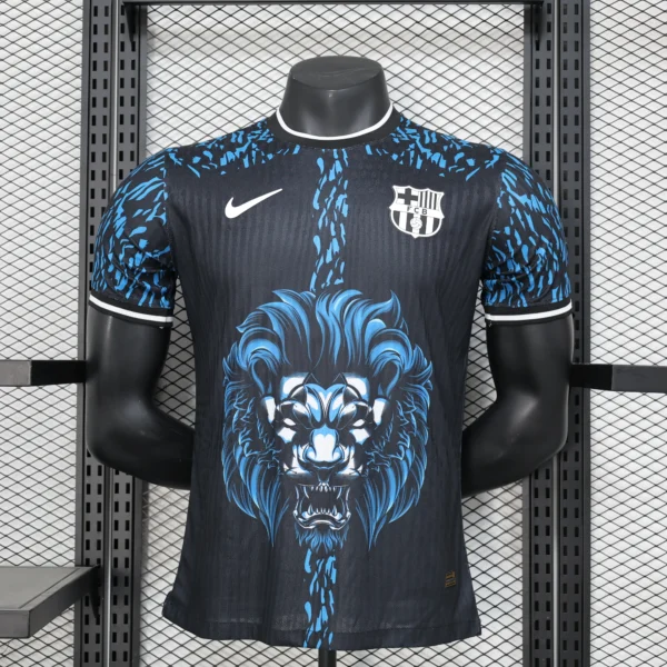 Maglia FC Barcelona Leone blu 2024-2025