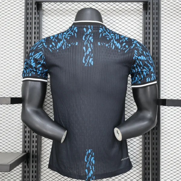 Maglia FC Barcelona Leone blu 2024-2025 con numero