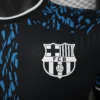 Maglia FC Barcelona Leone blu 2024-2025 stemma