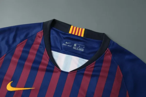 Maglia FC Barcelona Messi 2018-2019 collo