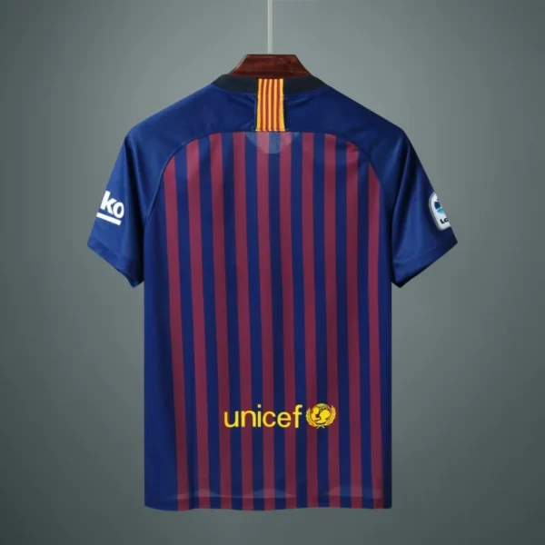 Maglia FC Barcelona Messi 2018-2019 con numero