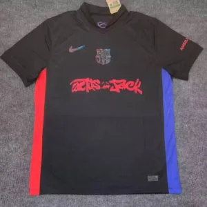 Maglia FC Barcelona nero 2024-2025 Travis Scott