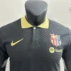Maglia FC Barcelona nera 2025-2026 petto