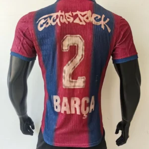 Maglia FC Barcelona x Travis Scott 2025-2026 con numero