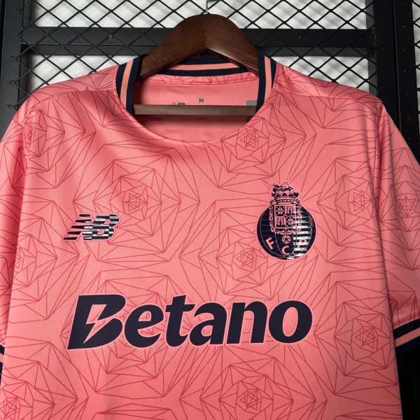 Maglia FC Porto 2025-2026 Rosa collo
