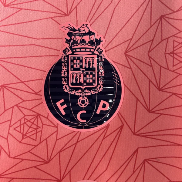 Maglia FC Porto 2025-2026 Rosa stemma