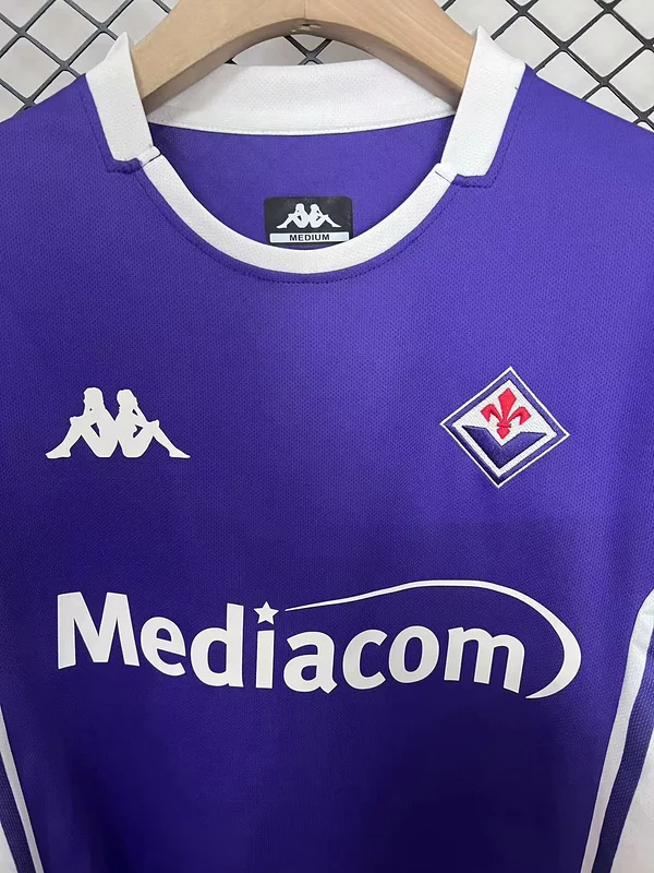 Maglia Fiorentina 2025-2026 viola collo