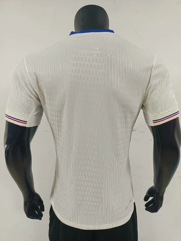 Maglia Francia 2025-2026 bianca con numero