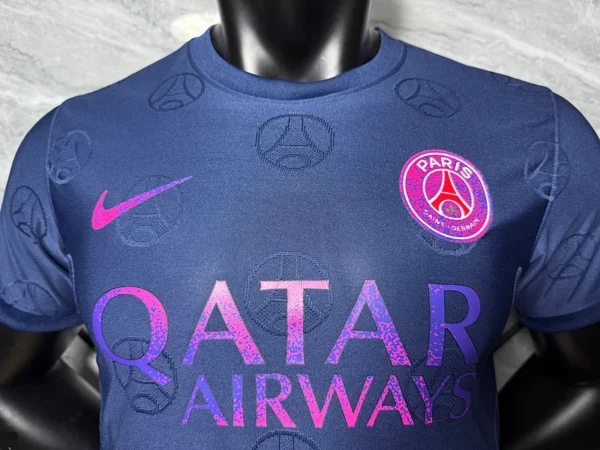 Maglia Paris Saint Germain Blu 2025-2026 collo