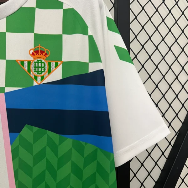 Maglia Real Betis 2024-2025 Collage manica