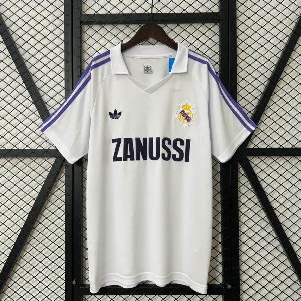Maglia Real Madrid 1984-1985 bianca