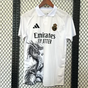 Maglia Real Madrid 2025-2026 Dragone bianco