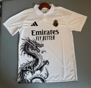 Maglia Real Madrid 2025-2026 Dragone bianco acquistare
