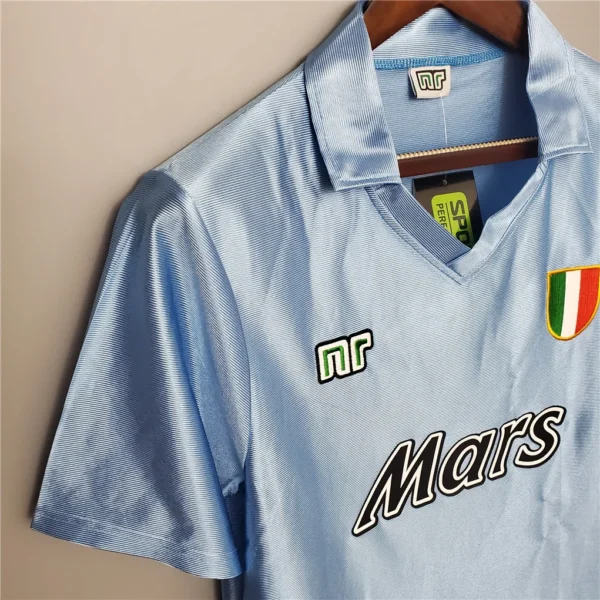 Maglia Retro Napoli 1990-1991 Maradona manica
