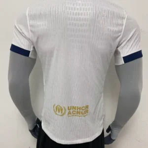 Maglia Travis Scott bianca x FC Barcelona 2025-2026 con numero