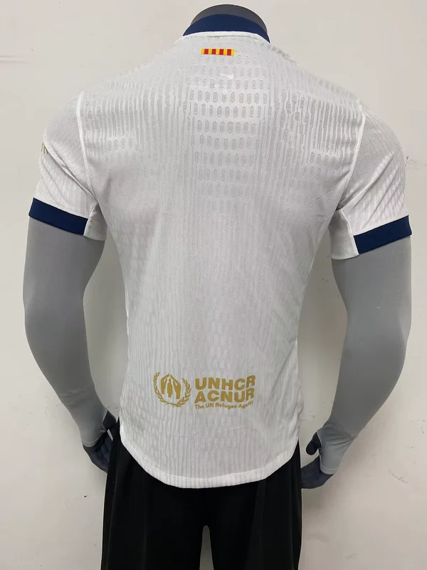 Maglia Travis Scott bianca x FC Barcelona 2025-2026 con numero