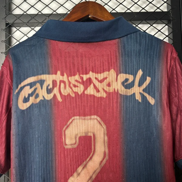 Maglia Travis Scott x FC Barcelona 2025-2026 collo