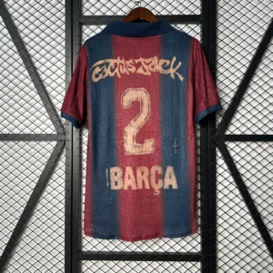 Maglia Travis Scott x FC Barcelona 2025-2026 con numero