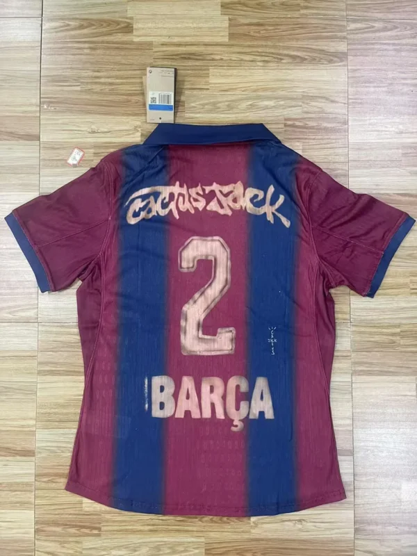 Camiseta Travis Scott x FC Barcelona 2025-2026 dorsal
