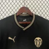 Maglia Valencia CF 2024-2025 Nero collo