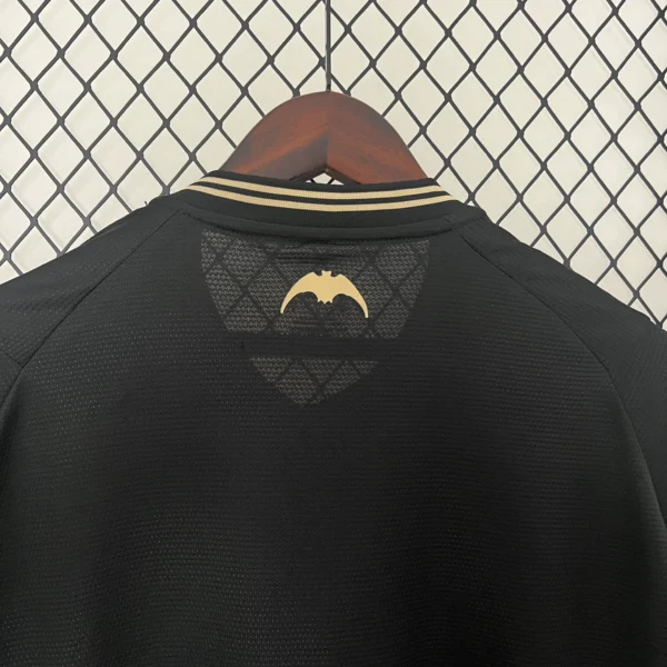 Maglia Valencia CF 2024-2025 Nero collo anteriore
