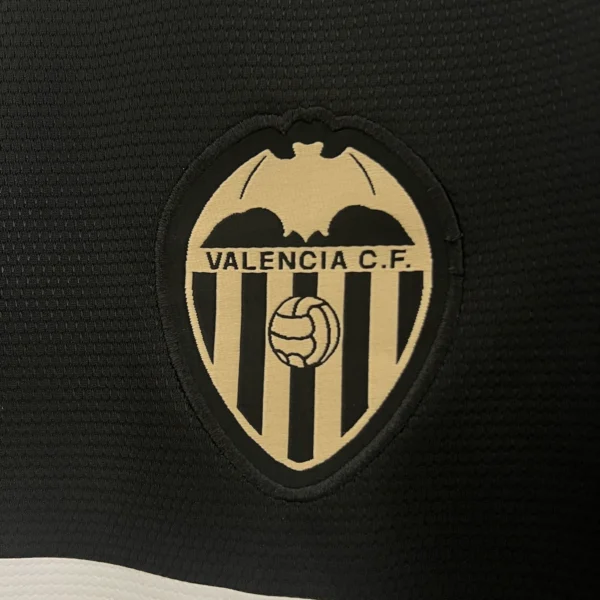 Maglia Valencia CF 2024-2025 Nero stemma