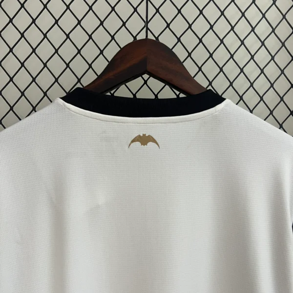 Maglia Valencia CF 2024-2025 bianca collo anteriore