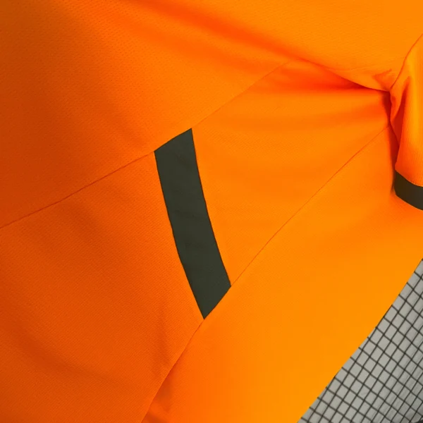 Maglia Valencia CF 2024-2025 arancione laterale