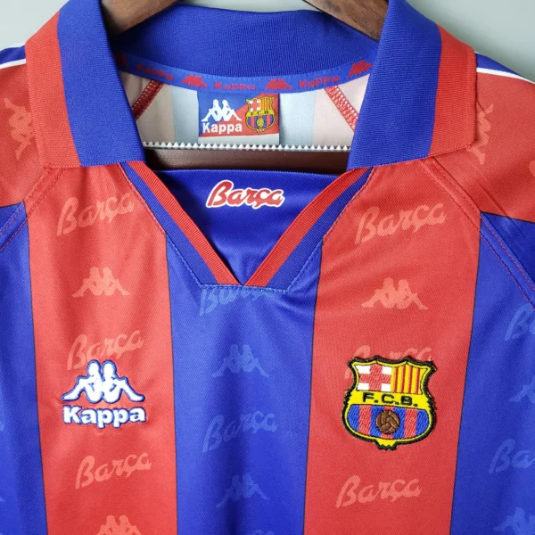 Maglia retro FC Barcelona 1996-1997 Ronaldo petto