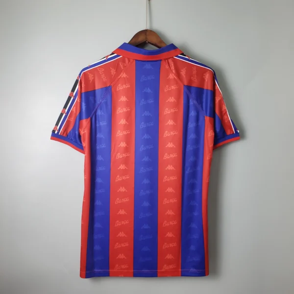Maglia retro FC Barcelona 1996-1997 Ronaldo con numero
