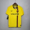 Maglia retro FC Barcelona 2008-2009 gialla