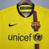 Maglia retro FC Barcelona 2008-2009 gialla petto