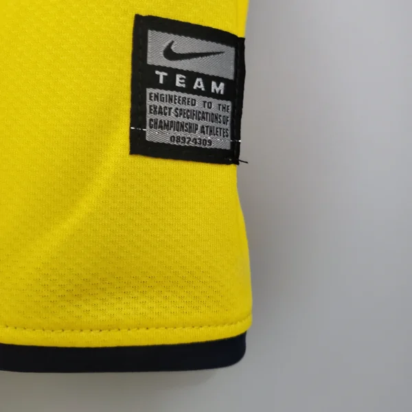 Maglia retro FC Barcelona 2008-2009 gialla materia