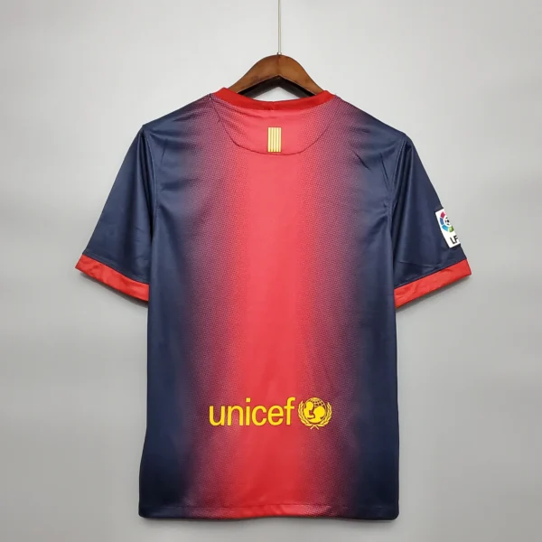 Maglia retro FC Barcelona 2012-2013 con numero