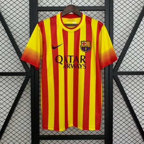 Maglia retro FC Barcelona 2013-2014 giallo/rosso