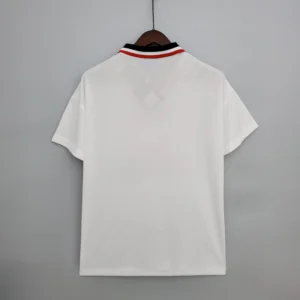 Maglia retro Manchester United 1996-1997 con numero