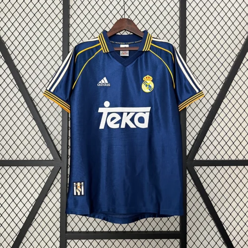 Maglia retro Real Madrid 1998-2000 blu