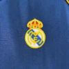 Maglia retro Real Madrid 1998-2000 blu stemma