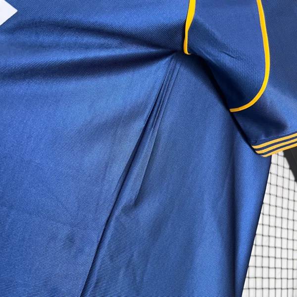 Maglia retro Real Madrid 1998-2000 blu lato