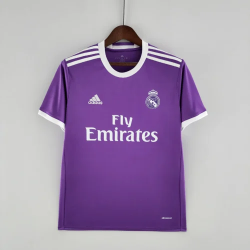 Maglia retro Real Madrid 2016-2017 viola