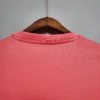 Maglia retro Real Madrid 2020-2021 rosa scollo anteriore