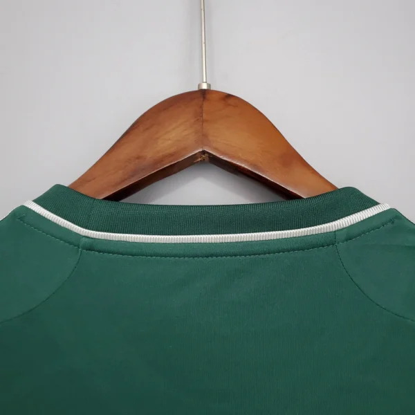 Maglia retrò Real Madrid Verde 2012-2013 scollo anteriore