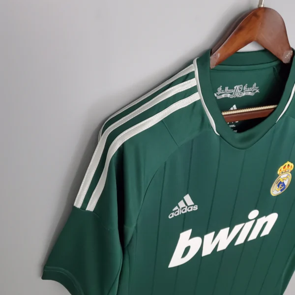 Maglia retrò Real Madrid Verde 2012-2013 spalla