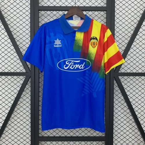 Maglia retro Valencia CF 1995-1996 Blu