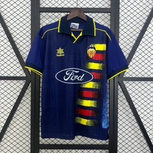 Maglia retro Valencia CF 1996-1997 Blu