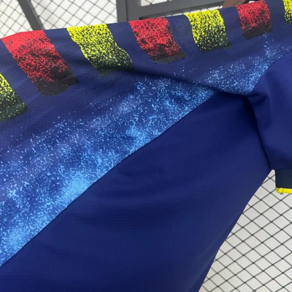 Maglia retro Valencia CF 1996-1997 Blu manga