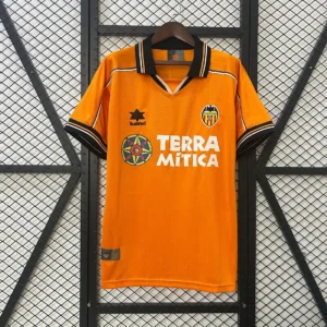 Maglia retro Valencia CF 1999-2000 Arancione