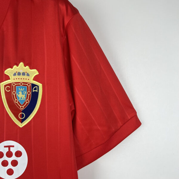 Maglia CA Osasuna 1987-1988 Rossa manica