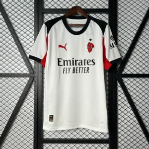 Nuova Maglia AC Milan 2025-2026 Bianca